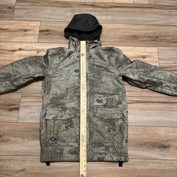 Men's Special Blend Revolver Snowboarding Jacket SMALL Hooded Full Zip Winter - Picture 5 of 13